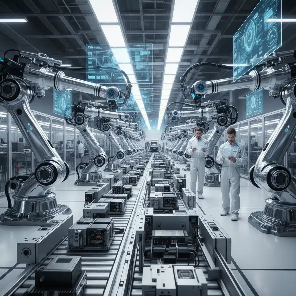 Advanced Robotics: Automating 40% of Repetitive Tasks in US Industries by 2030 – A Detailed Analysis