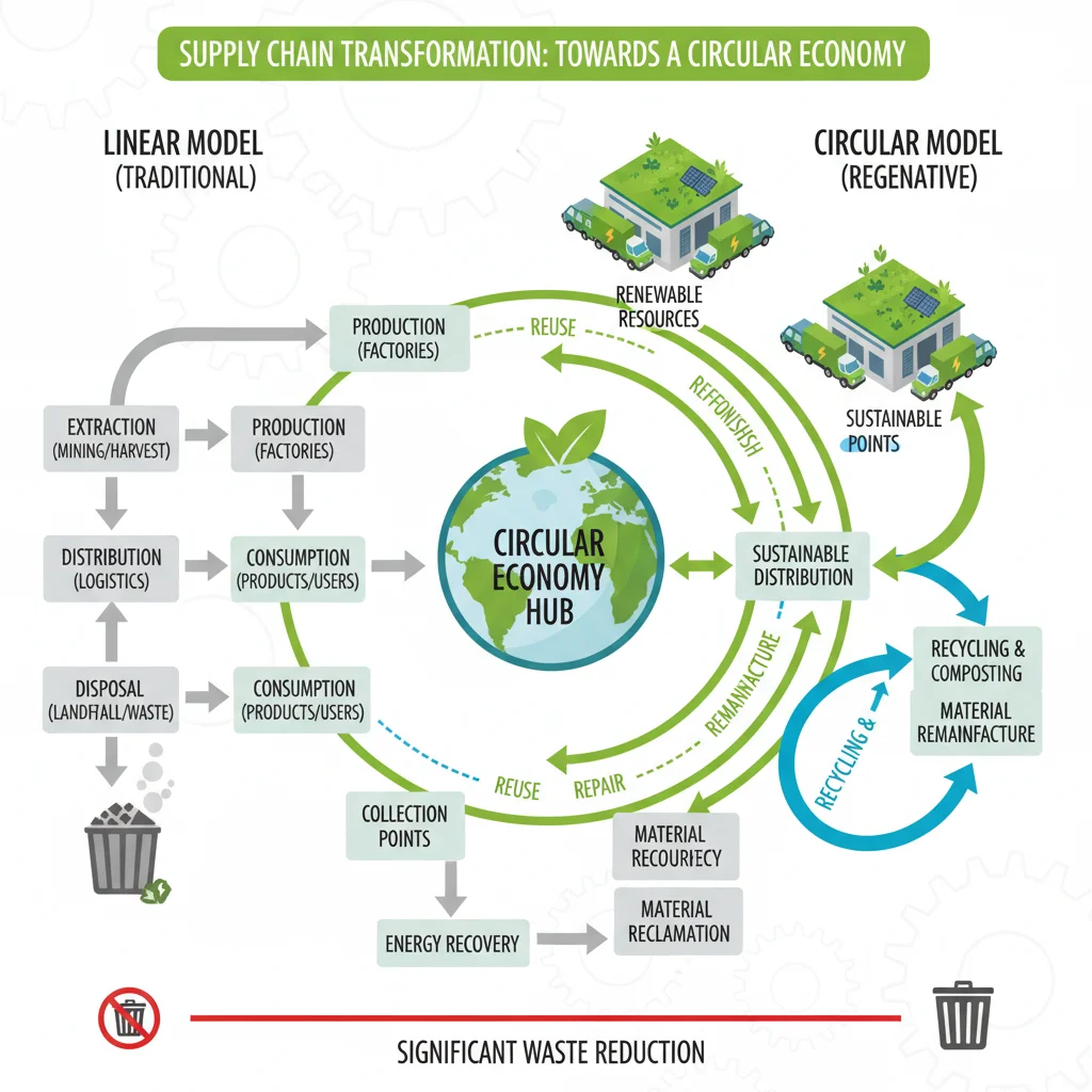 Circular economy transition and supply chain transformation