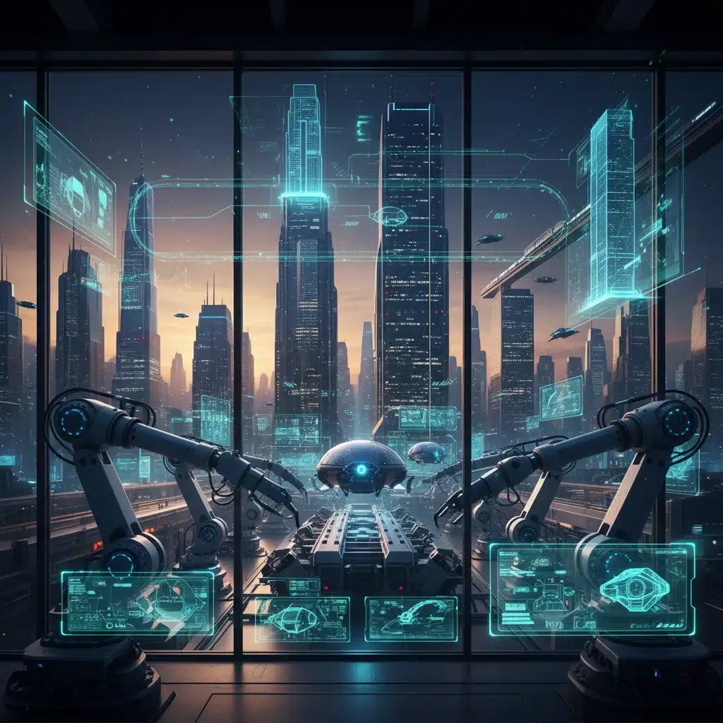 Digital Twin Technology: Revolutionizing US Manufacturing & Urban Planning for 25% Efficiency by 2028