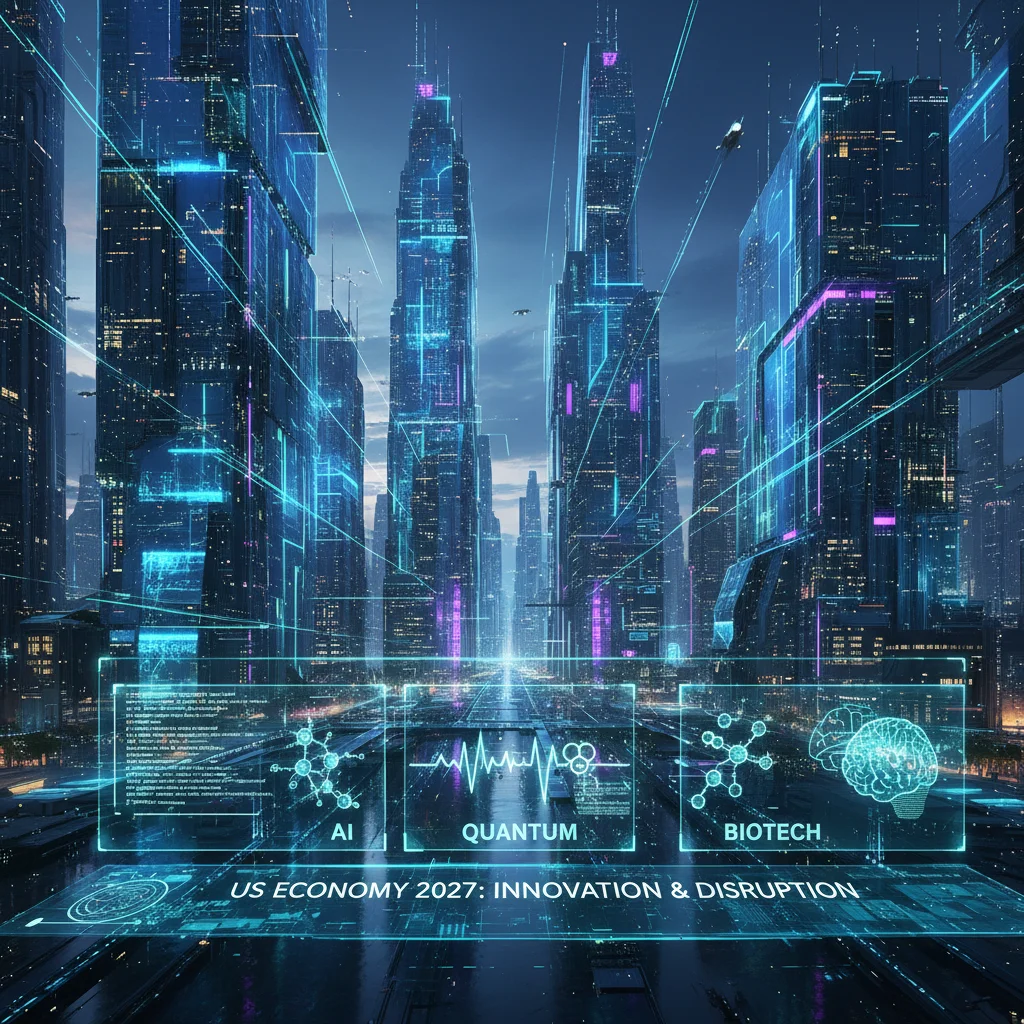 Disruptive Technologies 2027: AI, Quantum, Bio-Tech Shaping US Economy