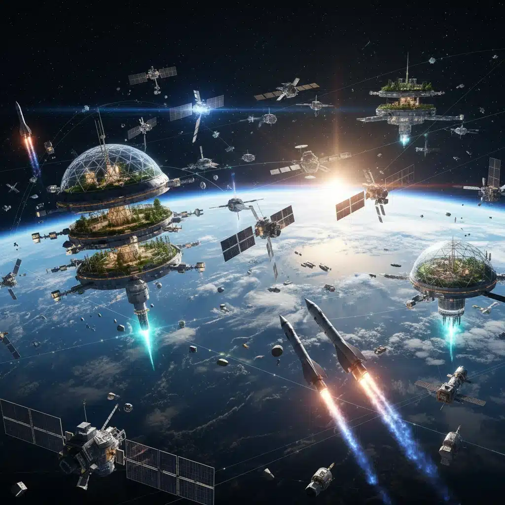 Space Economy Boom: US Investment Drives $1 Trillion Commercial Space Future