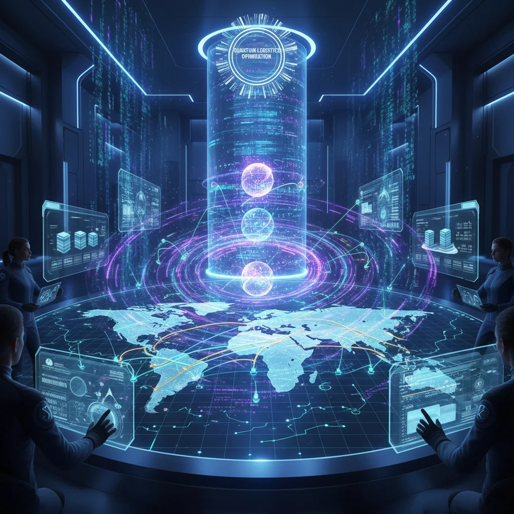 Quantum optimized supply chain logistics and inventory management