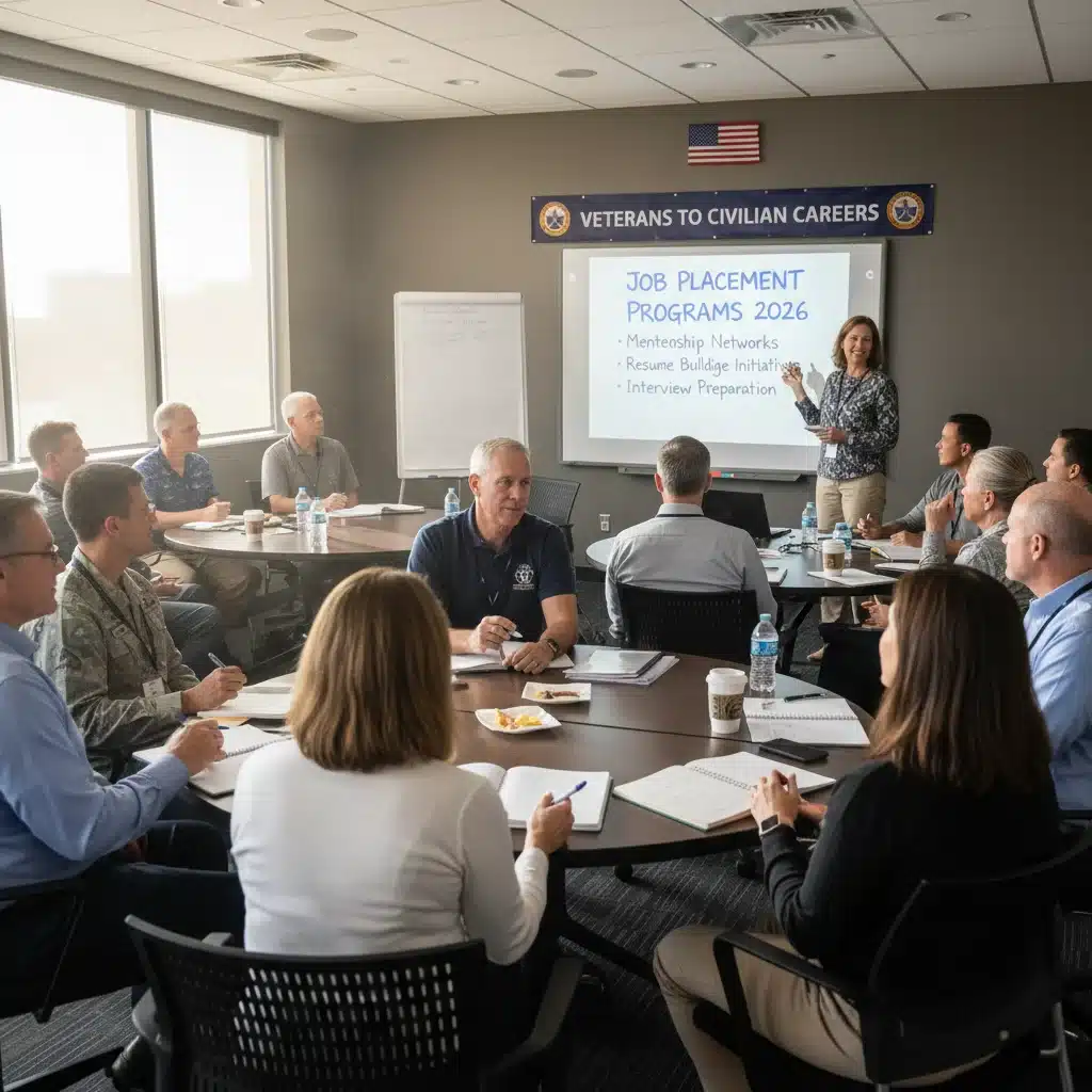 Veterans career development and job placement programs 2026