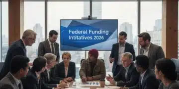 Policy makers and community leaders discussing federal funding changes for homelessness initiatives effective January 2026.